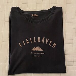 Fjallraven Dark Gray Short Sleeve Tee